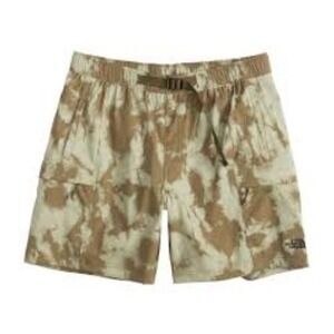 The North Face Mens Relaxed Fit Cargo‎ Shorts Camo Drawstring Size XL